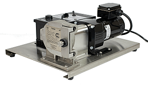 Photo: large stainless steel peristaltic pump, model 615 variflow